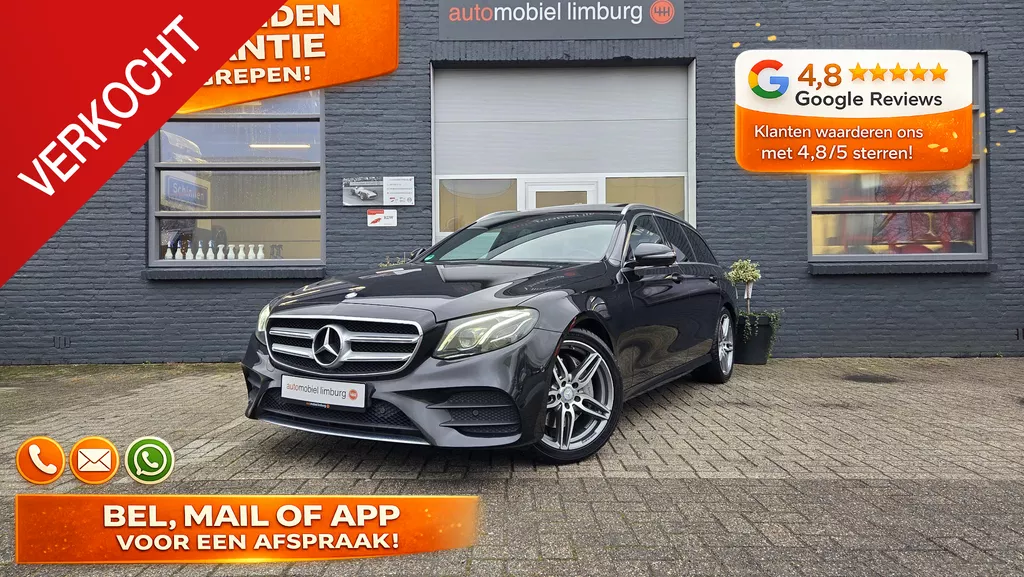 Mercedes-Benz E-klasse Estate 200 Avantgarde AMG-line | WINTERPAKKET | SCHUIF/-KANTELDAK | VOL OPTIES!