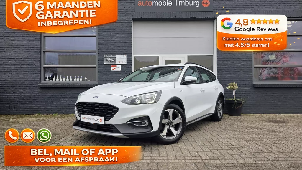 Ford Focus Wagon 1.0 EcoBoost Active | Carplay/Adroid | WINTERPAKKET | 1e EIGENAAR | VOLLEDIGE ONDERHOUDSHISTORIE