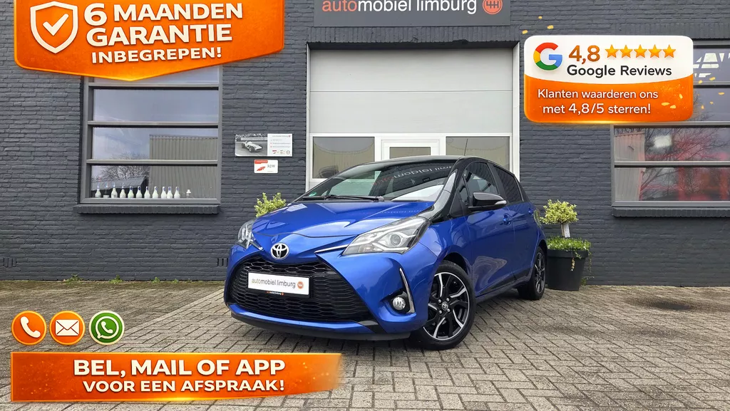 Toyota Yaris 1.5 VVT-i Bi-Tone | CRUISE CONTROL | CAMERA | DEALER ONDERHOUDEN