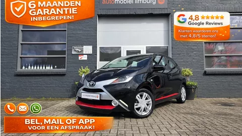 Toyota Aygo 1.0 VVT-i x-clusiv | VOL AIRCO | CAMERA| KEYLESS | VOLLEDIGE ONDERHOUDSHISTORIE