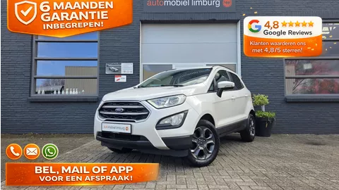 Ford EcoSport 1.0 EcoBoost Cool&amp;Connect | 'Arctisch-wit' PARELMOER | WINTERPAKKET | NAVIGATIE | 1e EIGENAAR