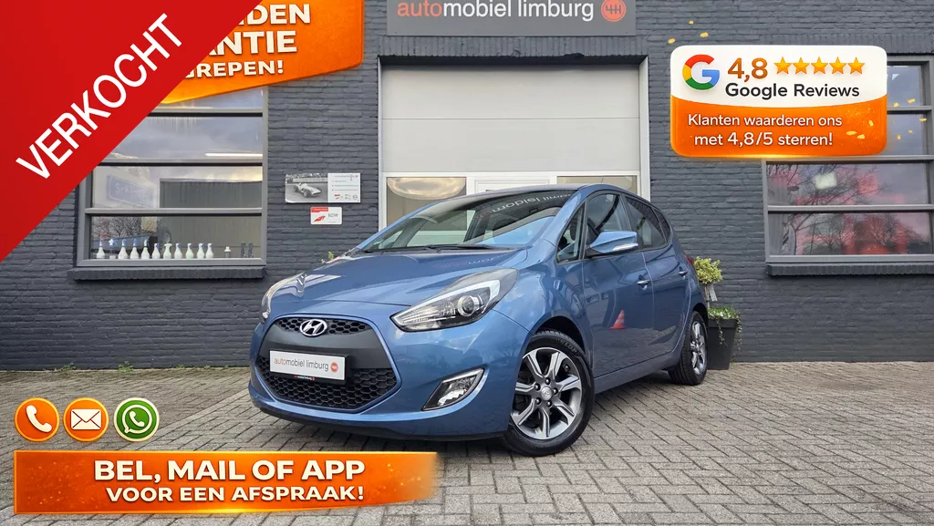 Hyundai ix20 1.6i | AUTOMAAT | NAVIGATIE | PDC+CAMERA | 1e EIGENAAR | VOLLEDIGE ONDERHOUDSHISTORIE