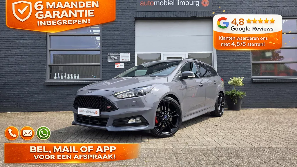 Ford Focus Wagon 2.0 ST |  STEALTH | 19" | SONY PREMIUM | WINTERPAKKET | VOLLEDIGE HISTORIE AANTOONBAAR
