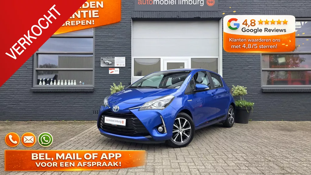 Toyota Yaris 1.5 Hybrid Team D | NAVIGATIE | WINTERPAKKET | CAMERA | VOLLEDIGE ONDERHOUDSHISTORIE