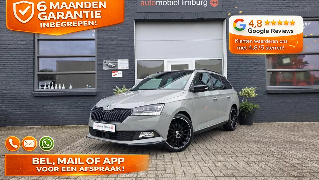 Skoda Fabia Combi 1.0 TSI Monte Carlo | AUTOMAAT | PANO | LED | CAMERA | UNIEK!!