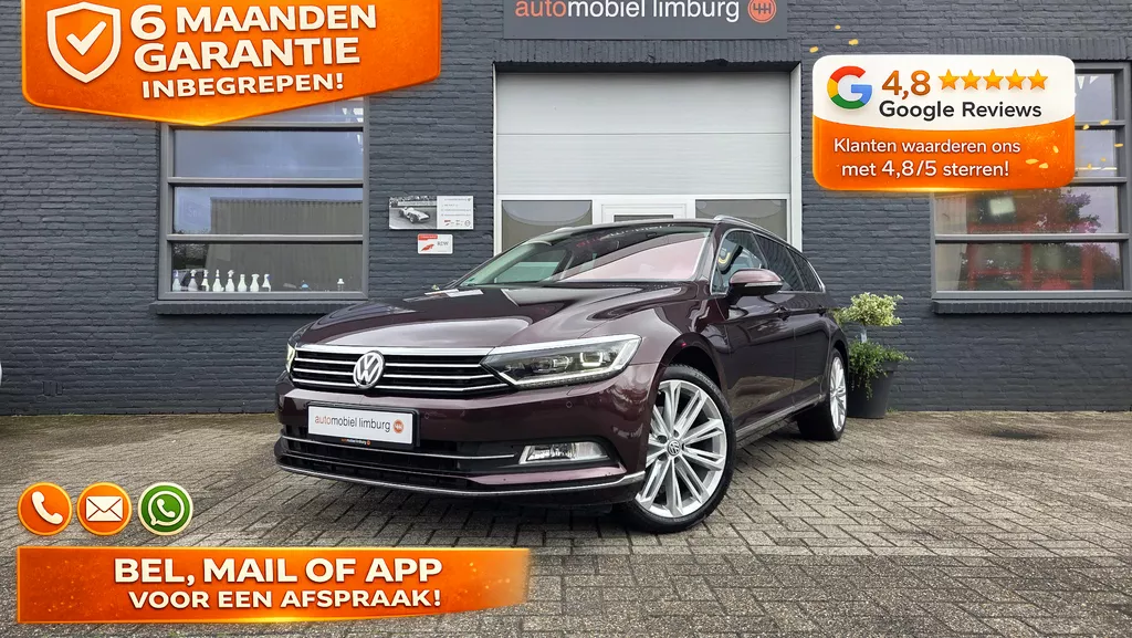 Volkswagen Passat Variant 1.8 TSI Highline | EXECUTIVE PAKKET | NAPPA | DYNAUDIO | UNIEK | VOLLEDIGE HISTORIE