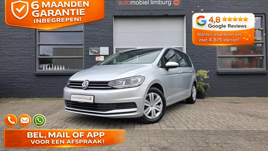 Volkswagen Touran 1.2 TSI Trendline 7p | 7 ZITPLAATSEN | TREKHAAK WEGKLAPBAAR | NAVIGATIE | VOLLEDIGE ONDERHOUDSHISTORIE
