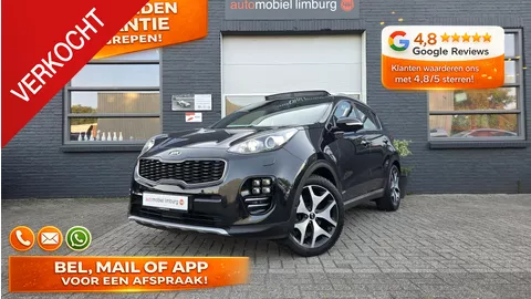 Kia Sportage 1.6 T-GDI 4WD GT-Line PlusLine | VOL OPTIES! | AUTOMAAT | GEVENTILEERDE STOELEN | PANODAK | LED | CAMERA | VOL LEDER