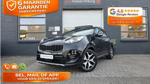 Kia Sportage 1.6 T-GDI 4WD GT-Line PlusLine | VOL OPTIES! | AUTOMAAT | GEVENTILEERDE STOELEN | PANODAK | LED | CAMERA | VOL LEDER