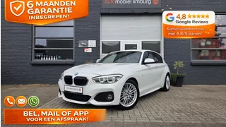 BMW 1-serie 118i M Sport | LED | PDC V+A | NAVI | VOL LEDER DAKOTA | LICHTPAKKET