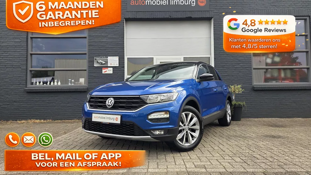 Volkswagen T-Roc 1.0 TSI Style | WINTERPAKKET | TREKHAAK | DEALER ONDERHOUDEN