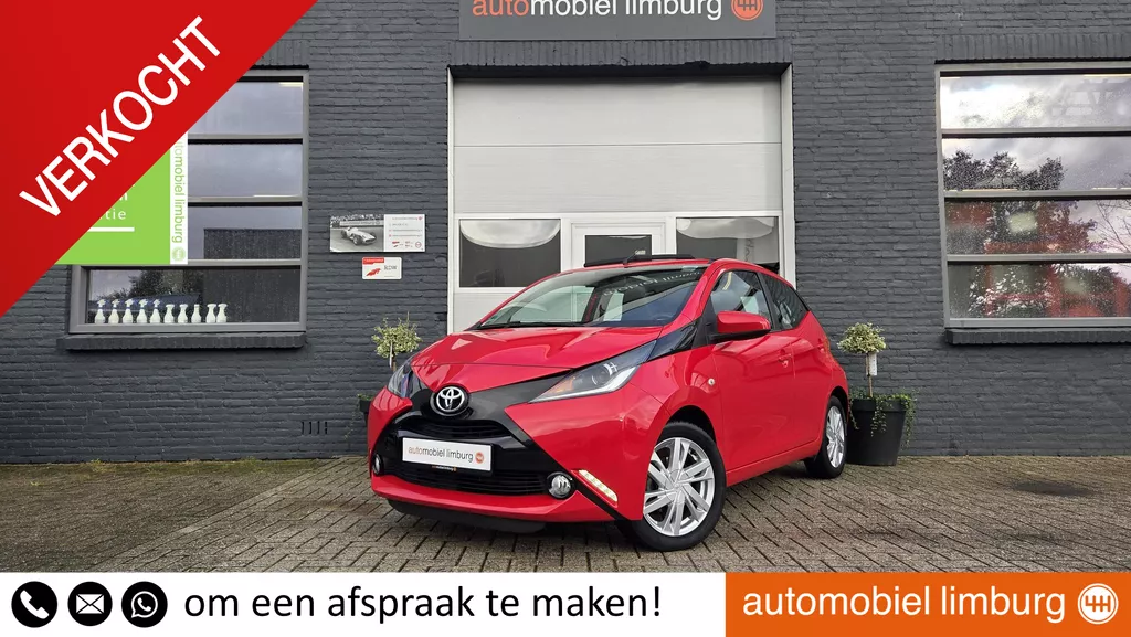 Toyota Aygo 1.0 VVT-i x-wave | OPEN DAK | CAMERA | BLUETOOTH | 1e EIGENAAR | DEALER ONDERHOUDEN