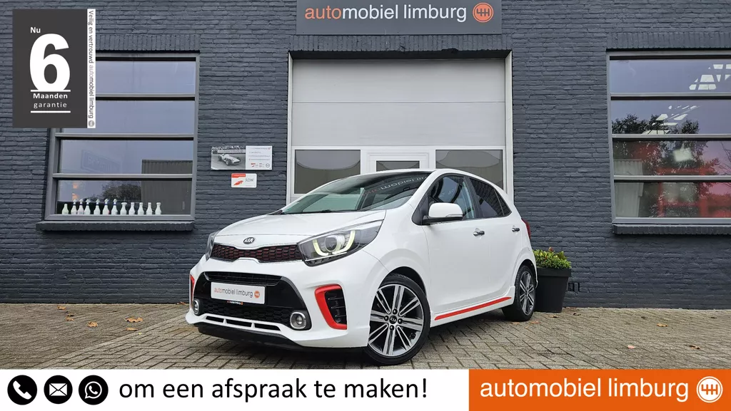 Kia Picanto 1.2 CVVT GT-Line | NAVIGATIE | CRUISE CONTROL | LED | MEEST LUXE UITVOERING | VOLLEDIGE ONDERHOUDSHISTORIE AANWEZIG